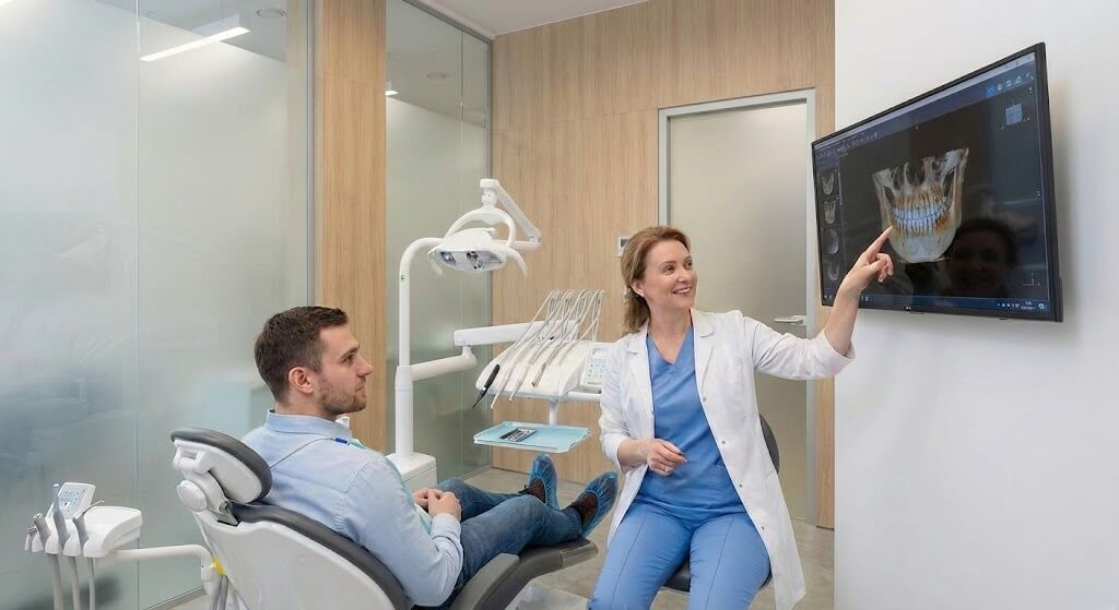 консультация у стоматолога перед удалением зубов