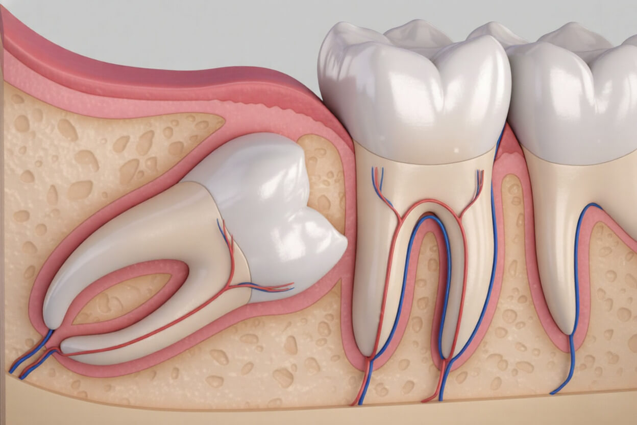 мудрости в кости разрушает семерку